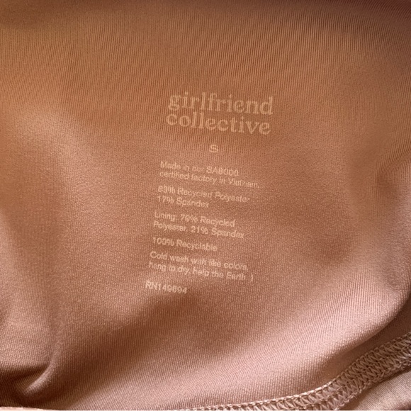 Girlfriend Collective Rye Rib High-Rise Legging - Picture 5 of 5